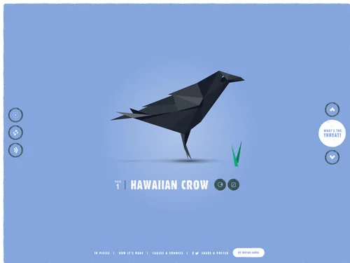 「In Pieces - 30 Endangered Species, 30 Pieces.」のキャプチャ画像
