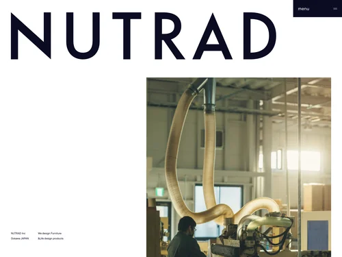「NUTRAD（ニュートラッド）株式会社」のキャプチャ画像
