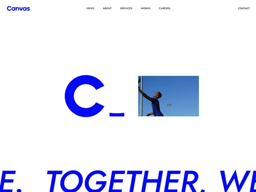 「株式会社Canvas」のキャプチャ画像