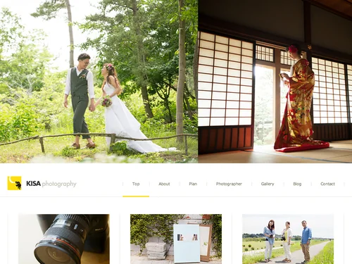 「KISA photography（キサフォトグラフィー）」のキャプチャ画像