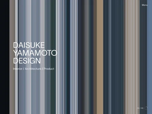 「DAISUKE YAMAMOTO DESIGN｜山本大介」のキャプチャ画像