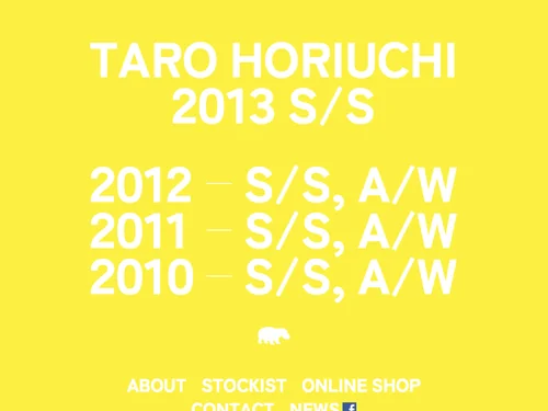 「TARO HORIUCHI」のキャプチャ画像
