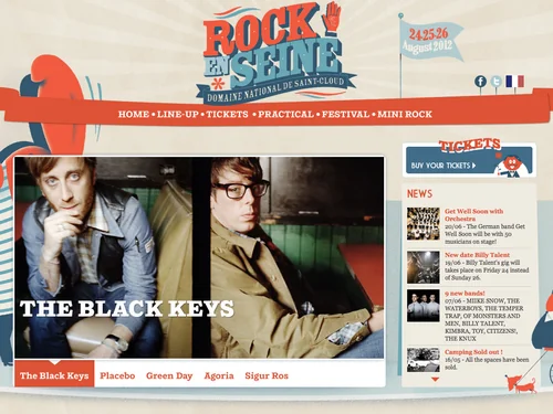 「Festival Rock en Seine - Domaine national de Saint-Cloud - 24•25•26 August 2012」のキャプチャ画像