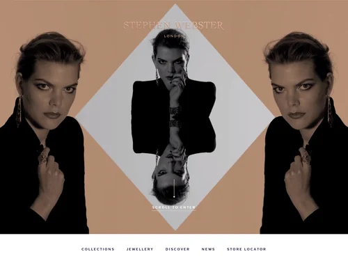 「Stephen Webster — British Fine Jewellery」のキャプチャ画像