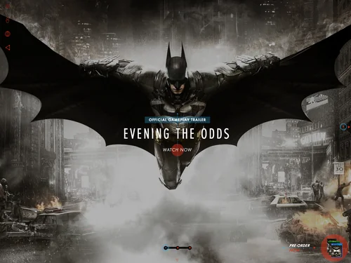 「Batman: Arkham Knight - Coming 2015」のキャプチャ画像