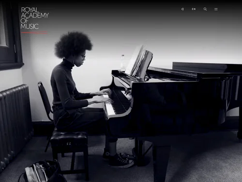 「Home | Royal Academy of Music」のキャプチャ画像