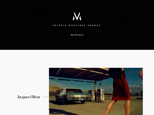「Valerie Martinez Agency」のキャプチャ画像