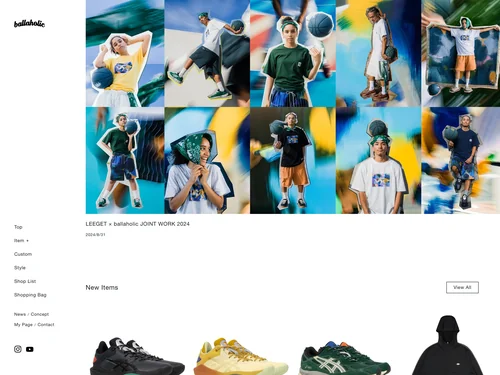 「ballaholic」のキャプチャ画像