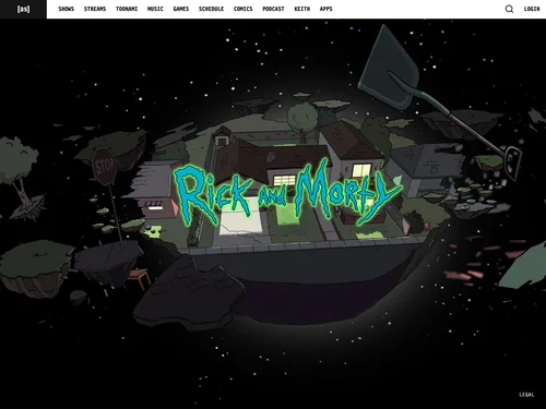 「Rick and Morty」のキャプチャ画像