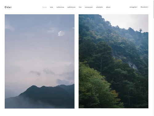 「home — Odai」のキャプチャ画像