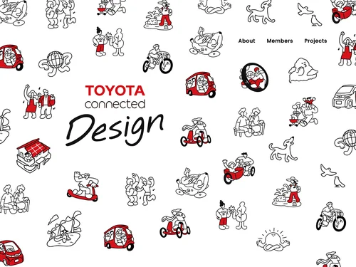 「TOYOTA Connected Design」のキャプチャ画像