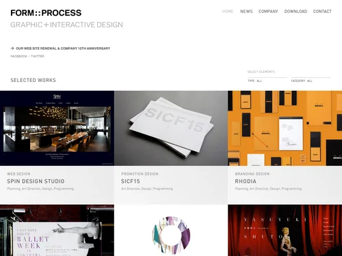 「FORM::PROCESS」のキャプチャ画像