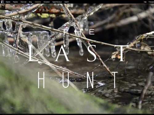 「NFB/Interactive - The Last Hunt」のキャプチャ画像