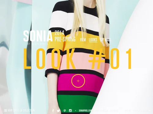 「SONIA BY - Collection Pre-Spring 2014」のキャプチャ画像