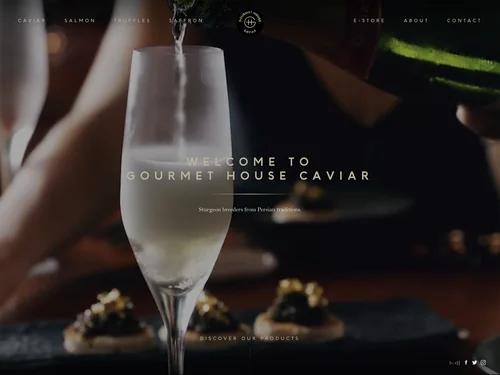 「GOURMENT HOUSE」のキャプチャ画像