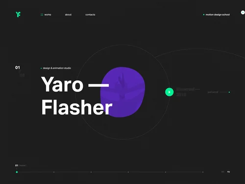 「Home — Yaroflasher」のキャプチャ画像