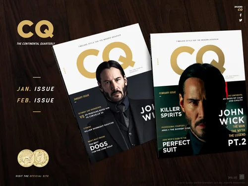 「Continental Quarterly」のキャプチャ画像