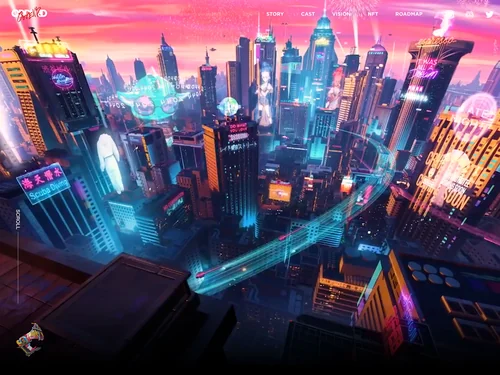 「ODDEND 2044」のキャプチャ画像