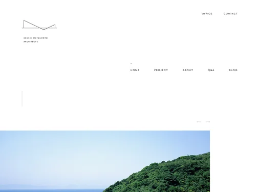 「KENSHI MATSUMOTO ARCHITECTS（松本健志_建築設計事務所）」のキャプチャ画像