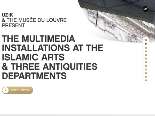 「Louvre / Islamic Arts」のキャプチャ画像