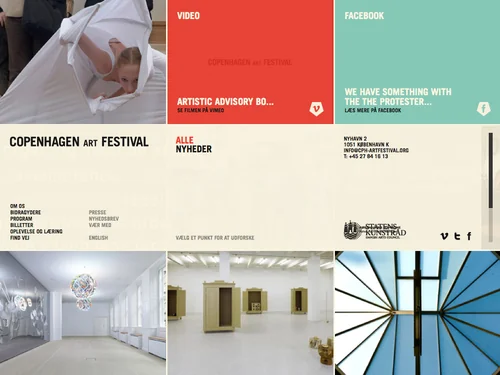 「Copenhagen Art Festival」のキャプチャ画像