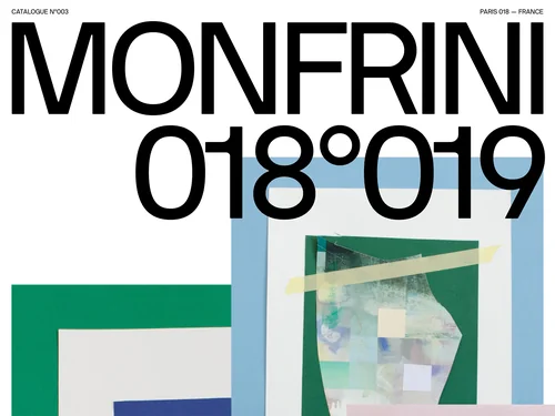 「Florian Monfrini — Catalogue 018°019」のキャプチャ画像