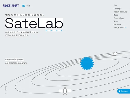 「SateLab」のキャプチャ画像