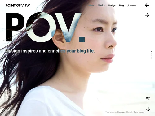 「POINT OF VIEW　略して、ポイビュー。」のキャプチャ画像