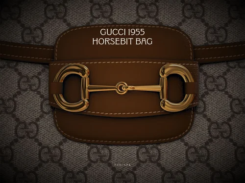 「Gucci 1955 Horsebit Bag」のキャプチャ画像