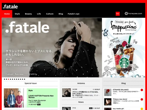 「.fatale｜fatale.honeyee.com」のキャプチャ画像