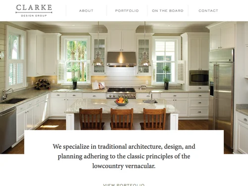 「Clarke Design Group」のキャプチャ画像