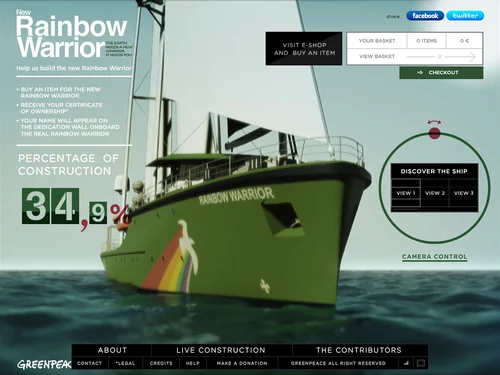 「A New Warrior | Greenpeace」のキャプチャ画像