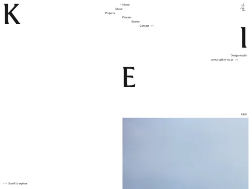 「KEI inc.」のキャプチャ画像