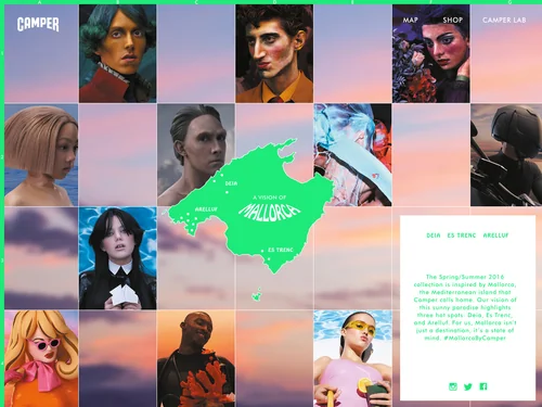 「Camper SS16」のキャプチャ画像