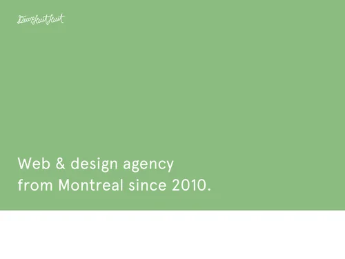 「Deux Huit Huit | web and design agency」のキャプチャ画像