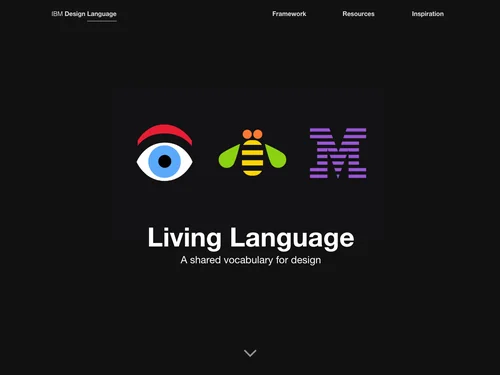 「IBM Design Language」のキャプチャ画像