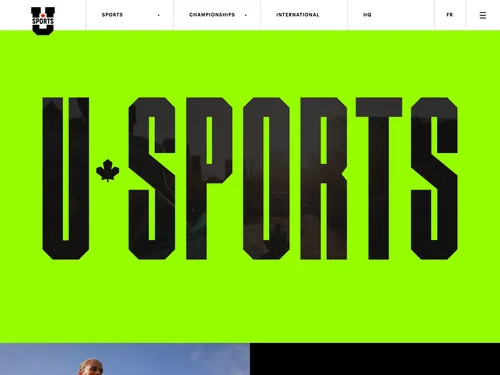 「U SPORTS」のキャプチャ画像