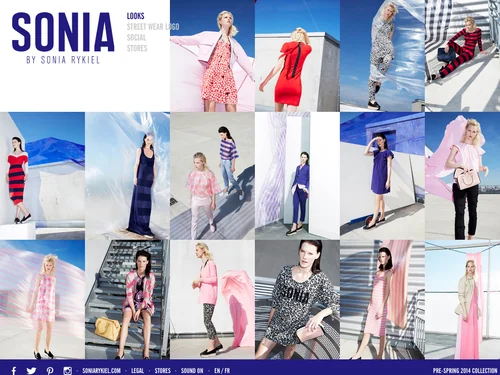 「Sonia By Sonia Rykiel - Looks」のキャプチャ画像
