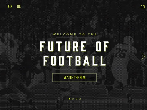 「Welcome to the Future of Football」のキャプチャ画像