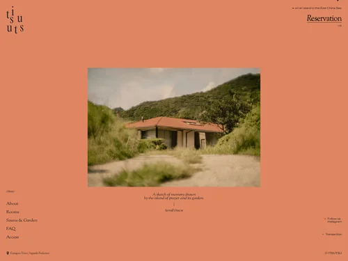 「villa itsutsu - goto island」のキャプチャ画像