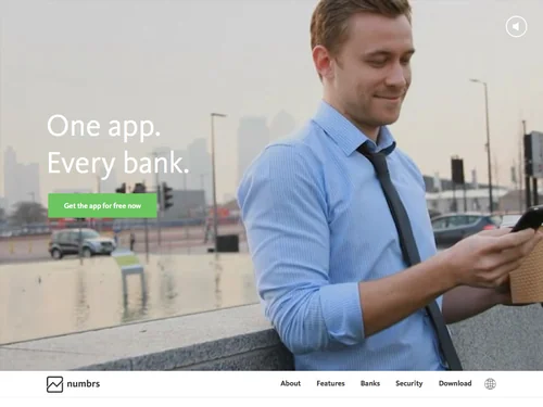 「Numbrs - One app. Every bank.」のキャプチャ画像