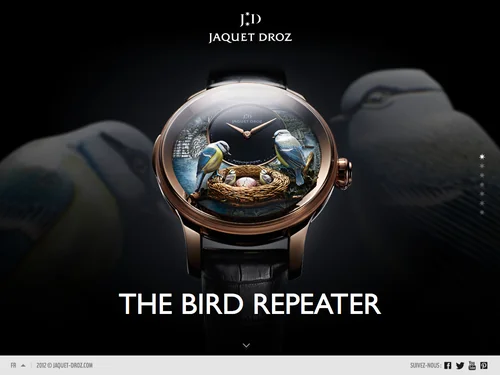 「Jaquet Droz - The Bird Repeater」のキャプチャ画像
