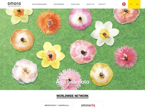 「amana photographers」のキャプチャ画像