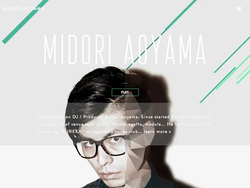 「MIDORI AOYAMA」のキャプチャ画像