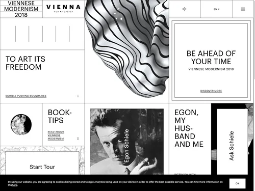 「Viennese Modernism 2018 - Be ahead of your time」のキャプチャ画像
