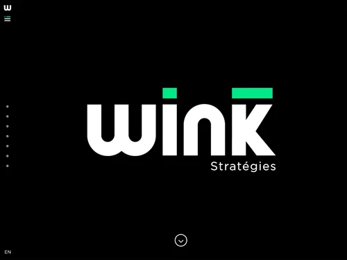 「Wink Strategies - Agence de communication」のキャプチャ画像