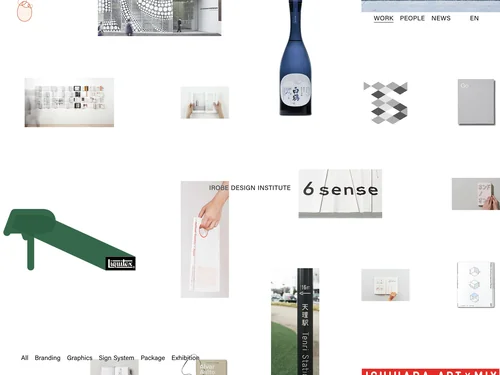 「Irobe Design Institute」のキャプチャ画像