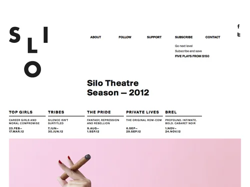 「 — Silo Theatre」のキャプチャ画像