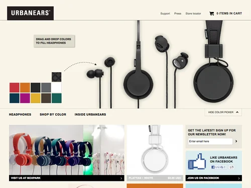 「Urbanears」のキャプチャ画像