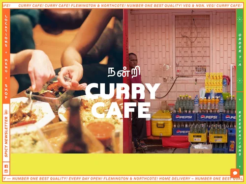 「Curry Cafe」のキャプチャ画像